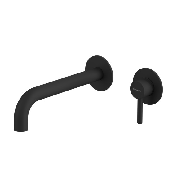 Смеситель для раковины Whitecross Y черный мат (Y1215BL)