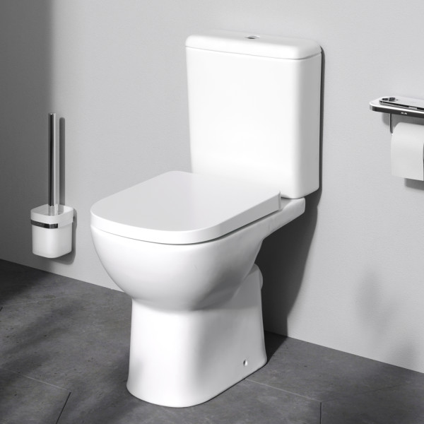 Унитаз-компакт AM.PM Sunny Aquaspin с сиденьем микролифт (C85C8601SC)