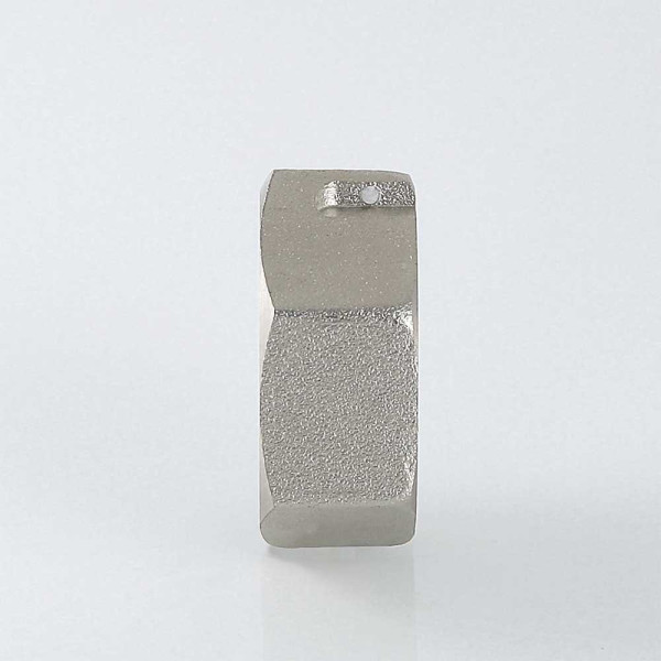 Заглушка 3/4"В с отверстием для пломбировки Valtec (никель) (VTr.603.N.0005)