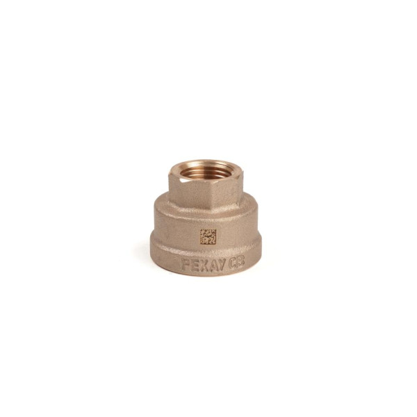 Муфта переходная 1/2"х1" Rehau Aurline RX+ (бронза) 18722641001