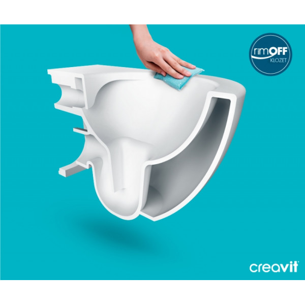 Унитаз подвесной с биде Creavit Free 35,3x51x34,2 белый (FE322-34CB00E-0001) Унитаз подвесной с биде Creavit Free 35,3x51x34,2 белый (FE322-34CB00E-0001)