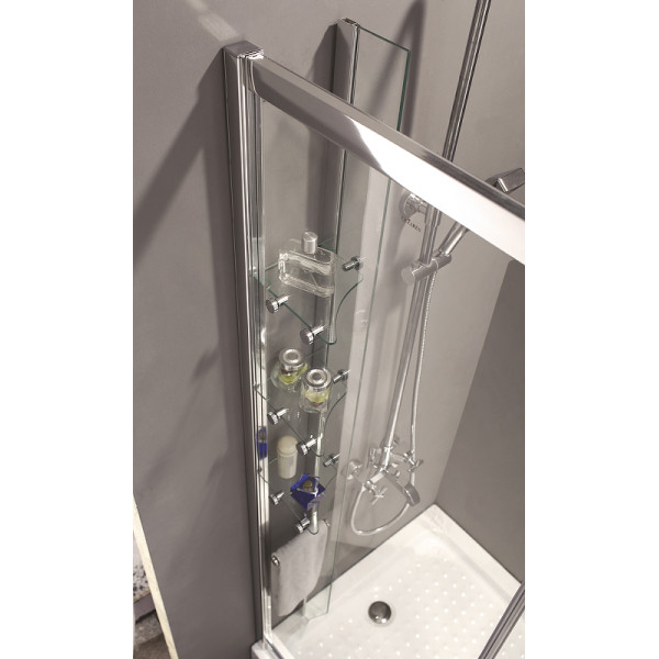 Душевой уголок Cezares Anima 120x100x200 стекло прозрачное, профиль хром (ANIMA-W-RH-2-120/100-C-Cr-L) Душевой уголок Cezares Anima 120x100x200 стекло прозрачное, профиль хром (ANIMA-W-RH-2-120/100-C-Cr-L)