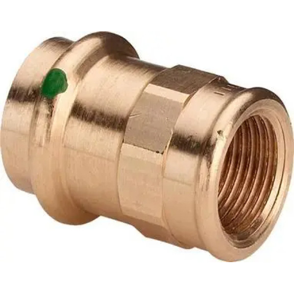 Переход 15x1/2"В Sanpress SC-Contur (бронза, пресс) Viega (107 543)