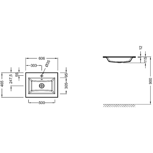 Раковина подвесная Jacob Delafon Vox 60,6x46,5 белая (EB2105-DD1) Раковина подвесная Jacob Delafon Vox 60,6x46,5 белая (EB2105-DD1)