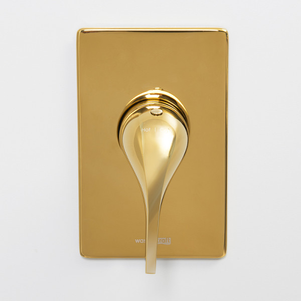 Смеситель для раковины WasserKRAFT золотой (A71573)