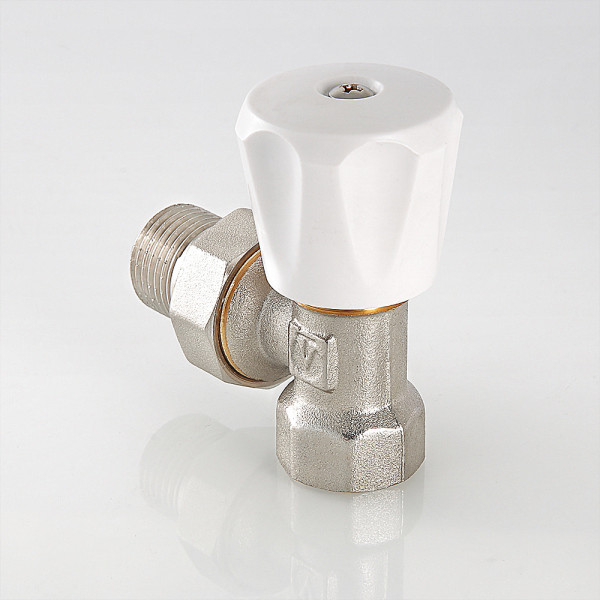 Клапан регулировочный угловой 3/4" Valtec VT.007.LN (компактный) (VT.007.LN.05)