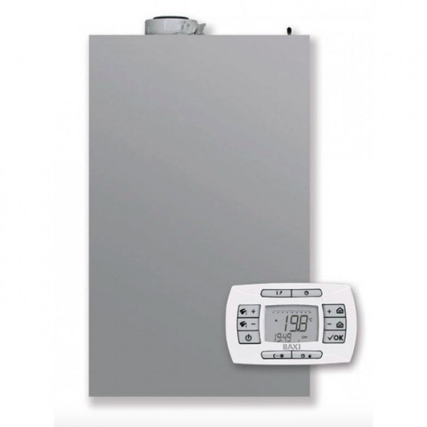 Котел газовый Baxi LUNA Duo-tec E 40 (32 кВт) конденсационный, двухконтурный, закрытая камера сгорания (A7720028)