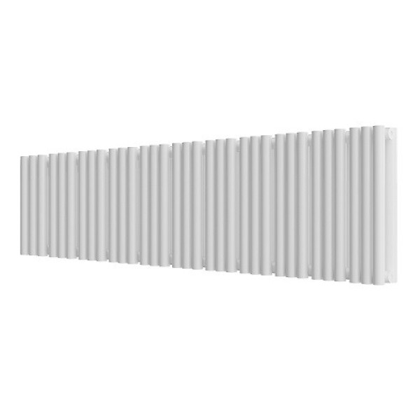 Радиатор стальной Empatiko боковое подключение, шелковистый белый (Takt S2-1312-200 Silk White)