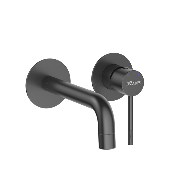 Смеситель для раковины встраиваемый Cezares Relax черный матовый (RELAX-BLI2-1-NOP-W0) Смеситель для раковины встраиваемый Cezares Relax черный матовый (RELAX-BLI2-1-NOP-W0)