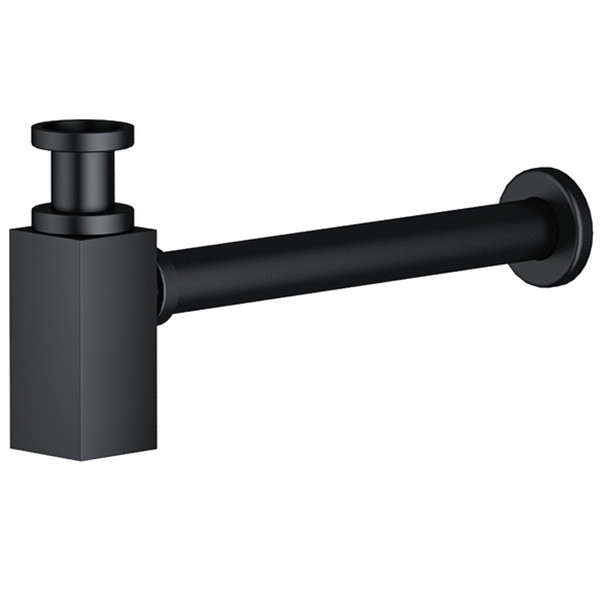 Сифон Timo для раковины черный (959/03L)