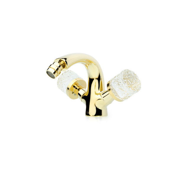 Смеситель для биде Boheme Crystal золотой (296-CRST) Смеситель для биде Boheme Crystal золотой (296-CRST)