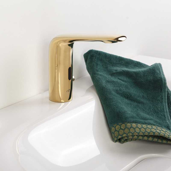 Смеситель для раковины сенсорный Cezares Vague Золото (VAGUE-ELS-03-W0)