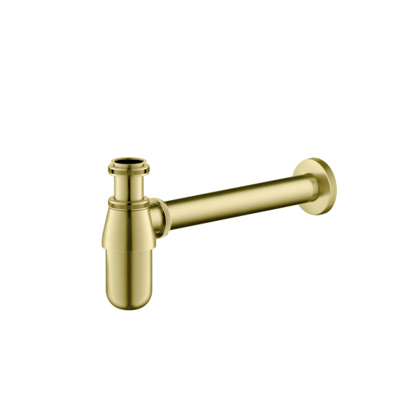 Сифон для раковины Aquatek 1"-1/4" золото (AQ6014BG)