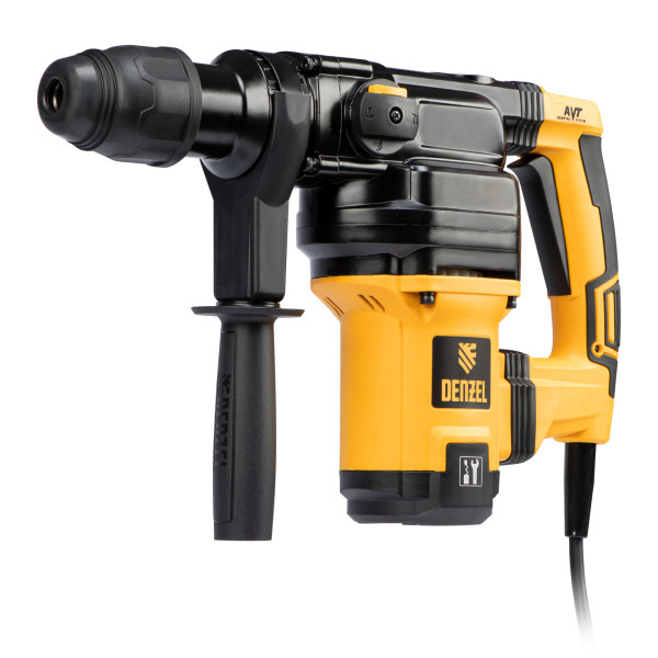 Перфоратор электрический Denzel RHV-1050-38-max, SDS-max, 1050 Вт, 10 Дж, 2 плюс 1 режим (26620)
