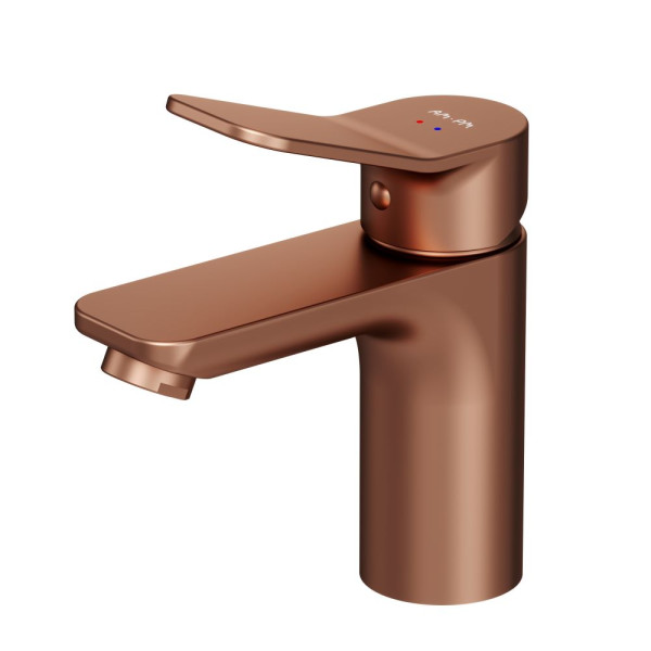 Смеситель для раковины AM.PM X-Joy розовое золото (F85A02144)