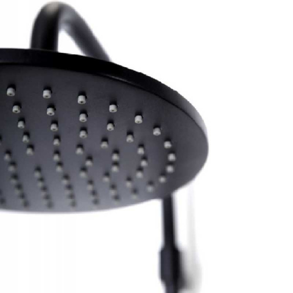 Душевая система Nautic со смесителем для верхнего и ручного душа, черный матовый (NAUTIC-CD-NOP)