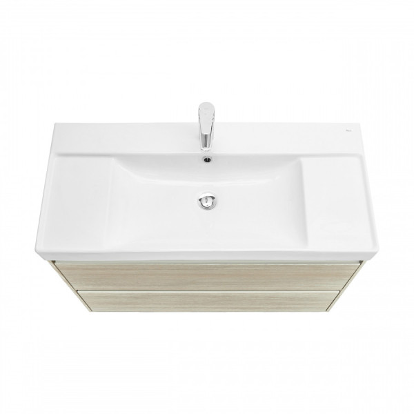 Тумба подвесная Roca Ona 985x450x565 светлый дуб (A857616512)