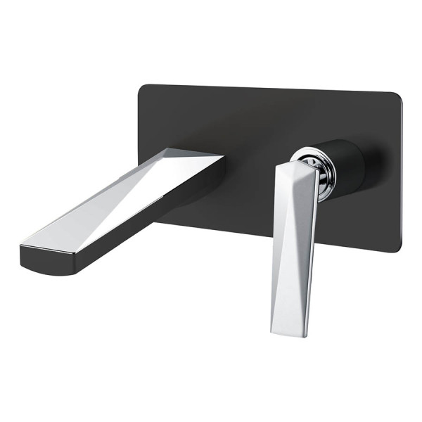 Смеситель для раковины Boheme Venturo черный (375-B) Смеситель для раковины Boheme Venturo черный (375-B)