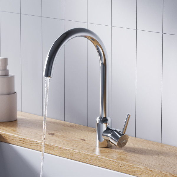 Смеситель для кухни Dorff Logic хром (D3007000) Смеситель для кухни Dorff Logic хром (D3007000)