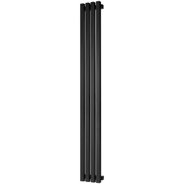 Радиатор стальной трубчатый Stout Tube Quadro QV40-1750-4 боковое подключение (черный матовый муар) (STQV4017504RAL1T103S9005) Радиатор стальной трубчатый Stout Tube Quadro QV40-1750-4 боковое подключение (черный матовый муар) (STQV4017504RAL1T103S9005)