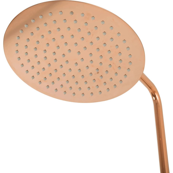 Душевая система термостат с изливом Rea Lungo Rose Gold (REA-P6606)