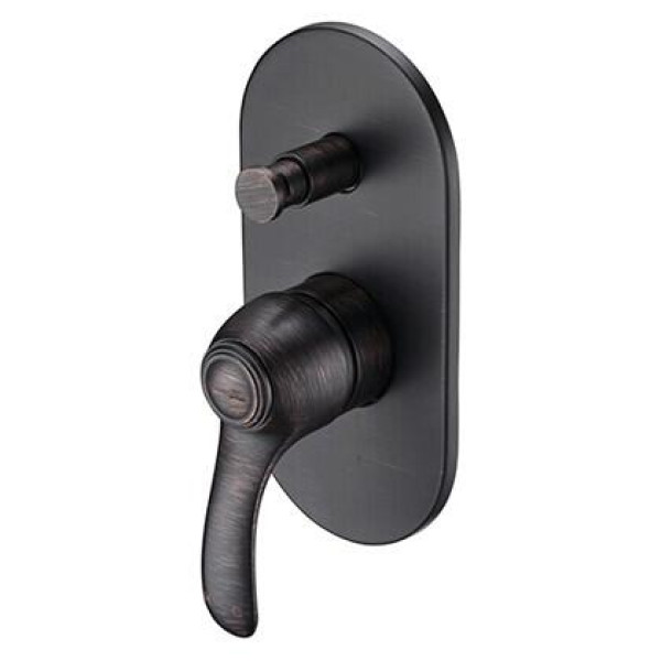 Смеситель для ванны и душа WasserKRAFT Isar бронза матовая (1361)