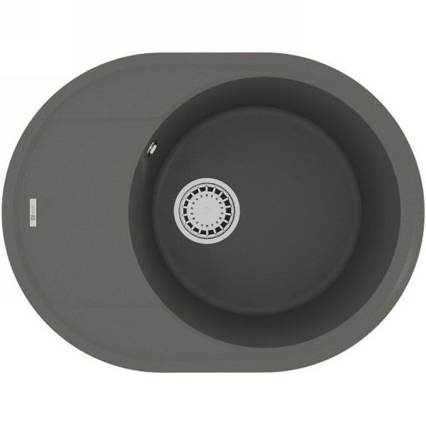 Мойка для кухни врезная Lemark Lacha 620 620x470 серый шелк (9910053)