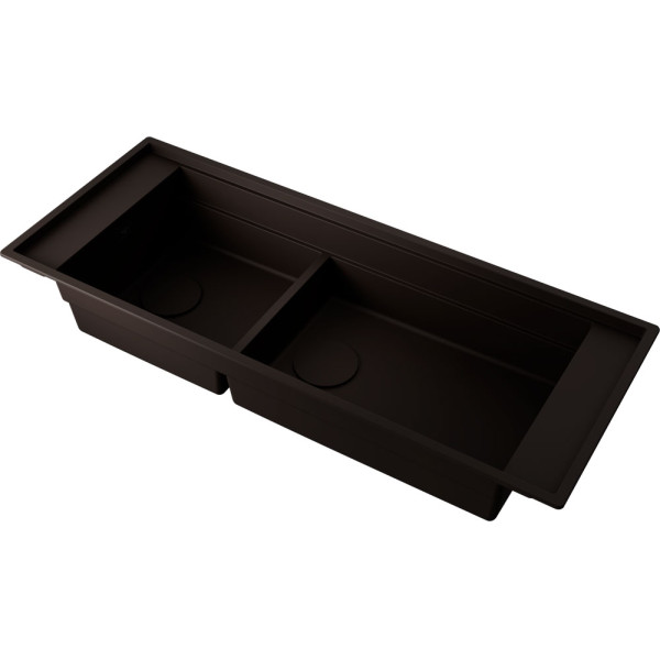 Мойка для кухни врезная Omoikiri Sintesi Pro 114-2-MO Artceramic/мокко (4997450)