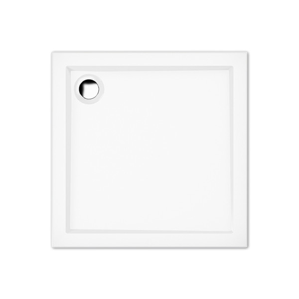 Душевой поддон Melodia Eletto 100х100х13 белый, слив 90 мм (MTYET100100)