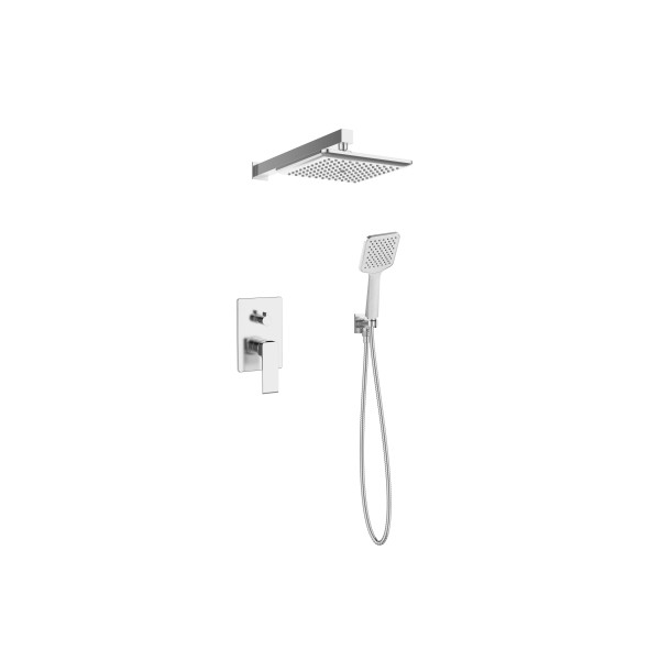 Душевая система Esko 6 в 1 Squared Chrome хром (6in1 SQ)