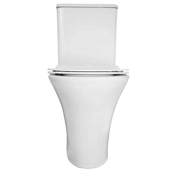 Унитаз напольный Fretta Round безободковый с бачком и сиденьем микролифт 650x340x770 (AZ-1217 + AZ-1216) Унитаз напольный Fretta Round безободковый с бачком и сиденьем микролифт 650x340x770 (AZ-1217 + AZ-1216)