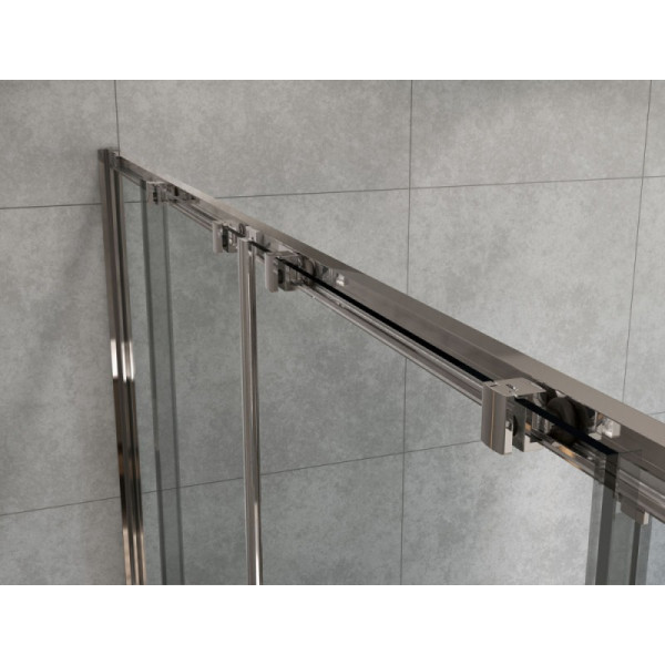 Душевой уголок Vincea Garda 2000х1000х1900 стекло прозрачное, профиль хром (VSR-1G21020CL) Душевой уголок Vincea Garda 2000х1000х1900 стекло прозрачное, профиль хром (VSR-1G21020CL)