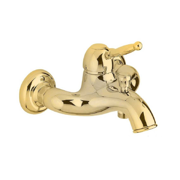 Смеситель для ванны и душа Paffoni Giorgia золотой (GI022GF)