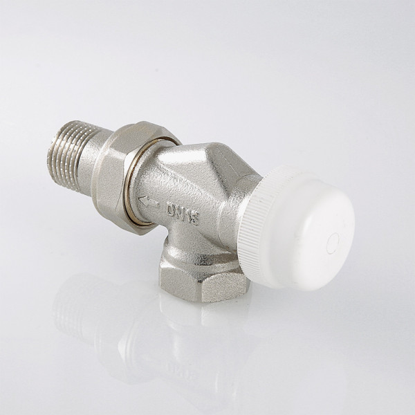 Клапан термостатический угловой 1/2" Valtec VT.179.N (осевой) (VT.179.N.04) Клапан термостатический угловой 1/2" Valtec VT.179.N (осевой) (VT.179.N.04)