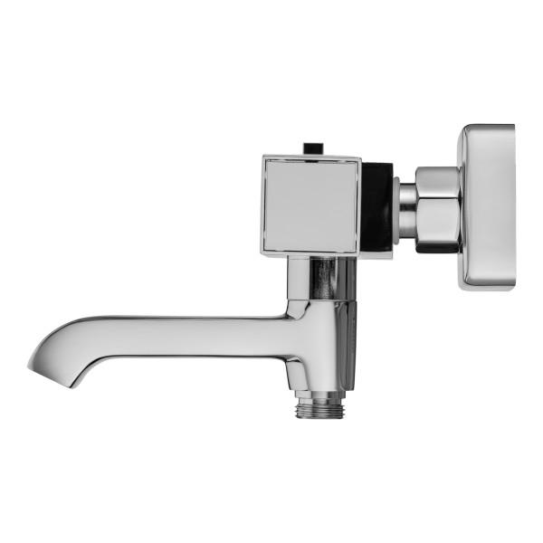 Смеситель для ванны и душа Swedbe Mercury термостат с повортн.изливом хром (9062) Смеситель для ванны и душа Swedbe Mercury термостат с повортн.изливом хром (9062)