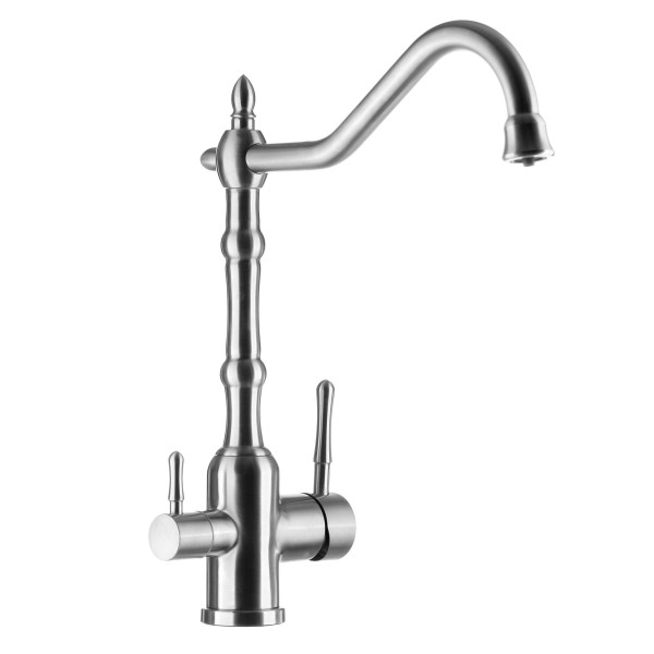 Смеситель для кухни Гейзер Анхель с подключением к фильтру с питьевой водой (25691) Смеситель для кухни Гейзер Анхель с подключением к фильтру с питьевой водой (25691)