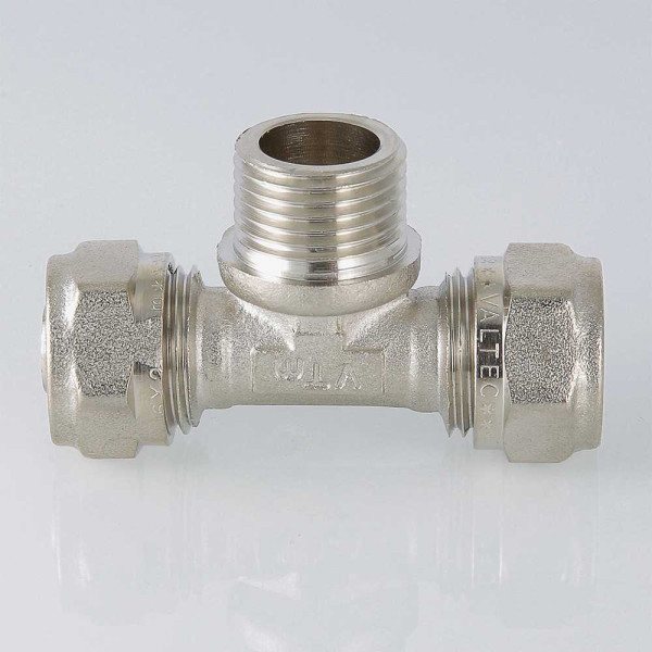 Тройник 32*1 1/4"Н*32 Valtec (обжим) (VTm.333.N.320732) Тройник 32*1 1/4"Н*32 Valtec (обжим) (VTm.333.N.320732)