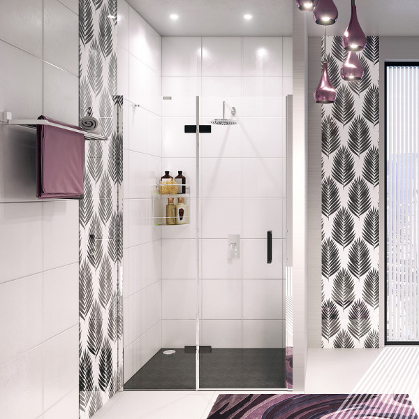 Душевая дверь WasserKRAFT Aller 120х200 стекло прозрачное, профиль черный матовый хром (10H05LBLACK MATT) Душевая дверь WasserKRAFT Aller 120х200 стекло прозрачное, профиль черный матовый хром (10H05LBLACK MATT)