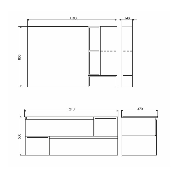 Шкаф зеркальный Comforty Сочи 1180x800x140 белый глянцевый (00-00001354) Шкаф зеркальный Comforty Сочи 1180x800x140 белый глянцевый (00-00001354)