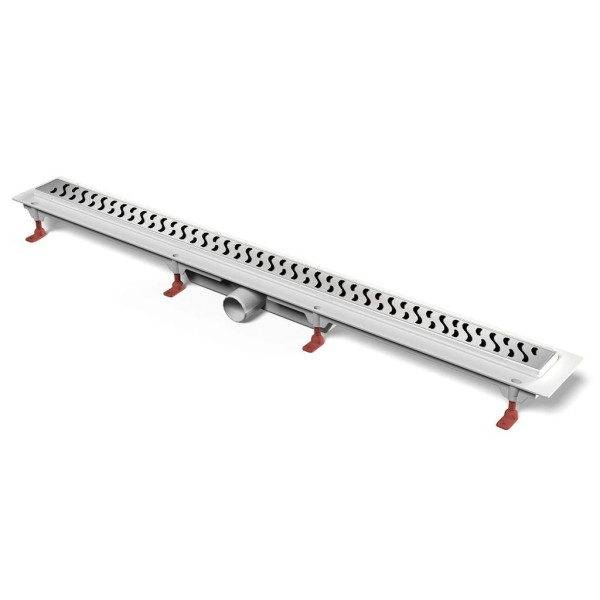 Лоток душевой 650 мм. MCH Chudej Harmony (рамка из нерж. ст., решетка нерж. сталь глянцевая, боковой слив D 50) CH650/50HN Лоток душевой 650 мм. MCH Chudej Harmony (рамка из нерж. ст., решетка нерж. сталь глянцевая, боковой слив D 50) CH650/50HN