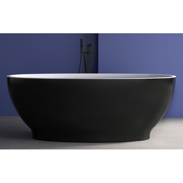 Ванна акриловая Abber 165*80 черная (AB9207MB)