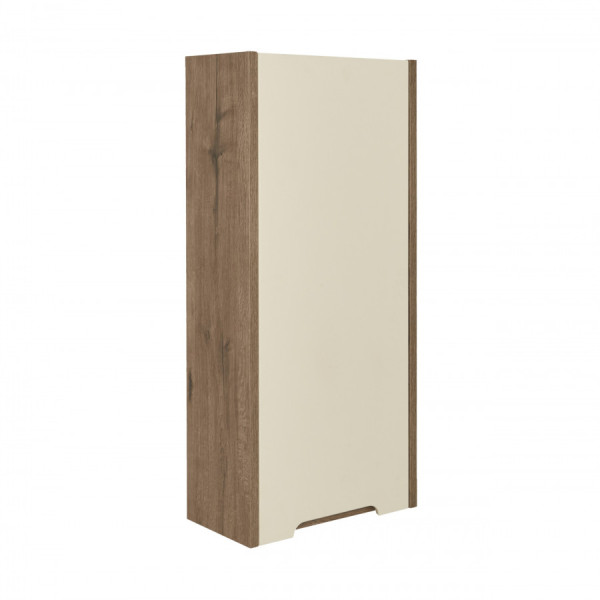 Шкаф подвесной Aquaton Оливия 350x200x800 R бежевый, дуб велл (1.A254.7.03O.LVG.R)