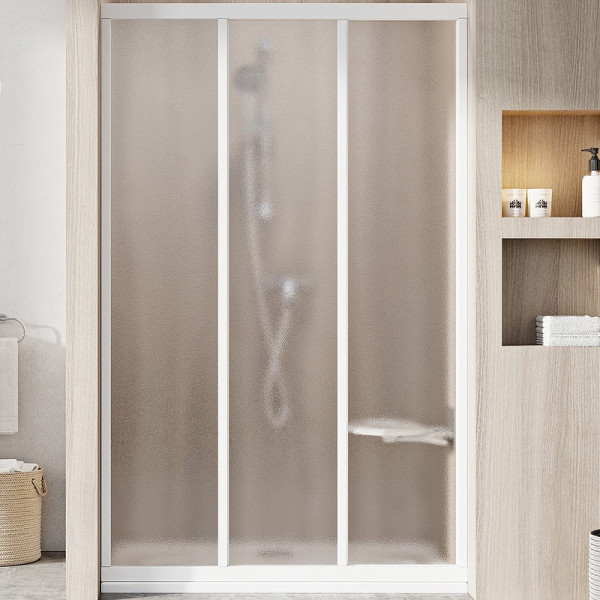 Дверь душевая Ravak Supernova ASDP3-80 810x198 стекло матовое, профиль белый (0V401R2ZG)