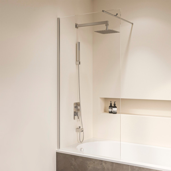 Душевые шторки для ванн RGW Screens 80x149 стекло прозрачное, профиль хром (35110508-11)