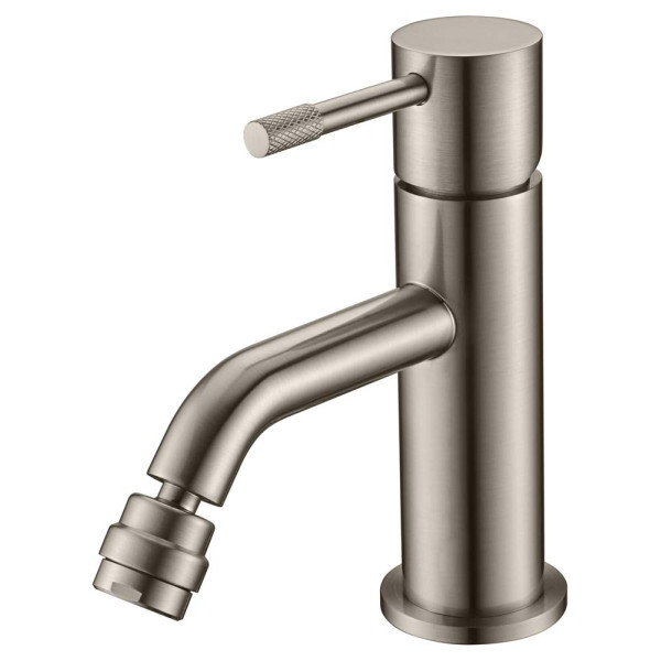 Смеситель для биде Boheme Uno никель (466-NB) Смеситель для биде Boheme Uno никель (466-NB)