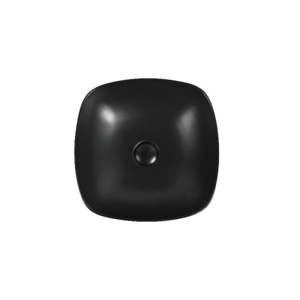 Раковина накладная Aquanet TREND-1-MB 40х40х14 черная матовая (273684)