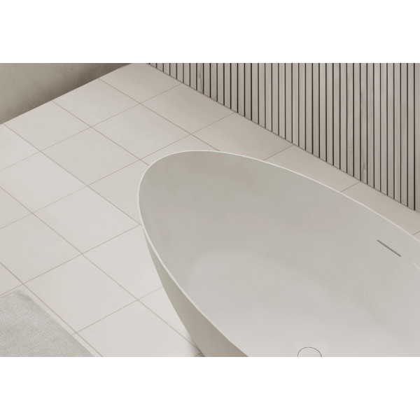 Ванна из искусственного камня Abber Stein 180x85 белая матовая (AS9625-1.8) Ванна из искусственного камня Abber Stein 180x85 белая матовая (AS9625-1.8)