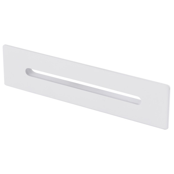 Накладка на перелив Abber белая матовая (AB0006MW)