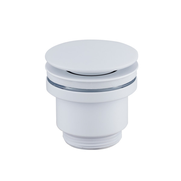 Донный клапан Lemark белый матовый (LM8500MW)
