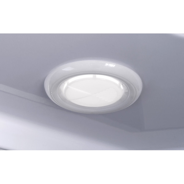 Душевая кабина Loranto 80x100x215 стекло матовое, профиль сатин (CS-5180-13R G)